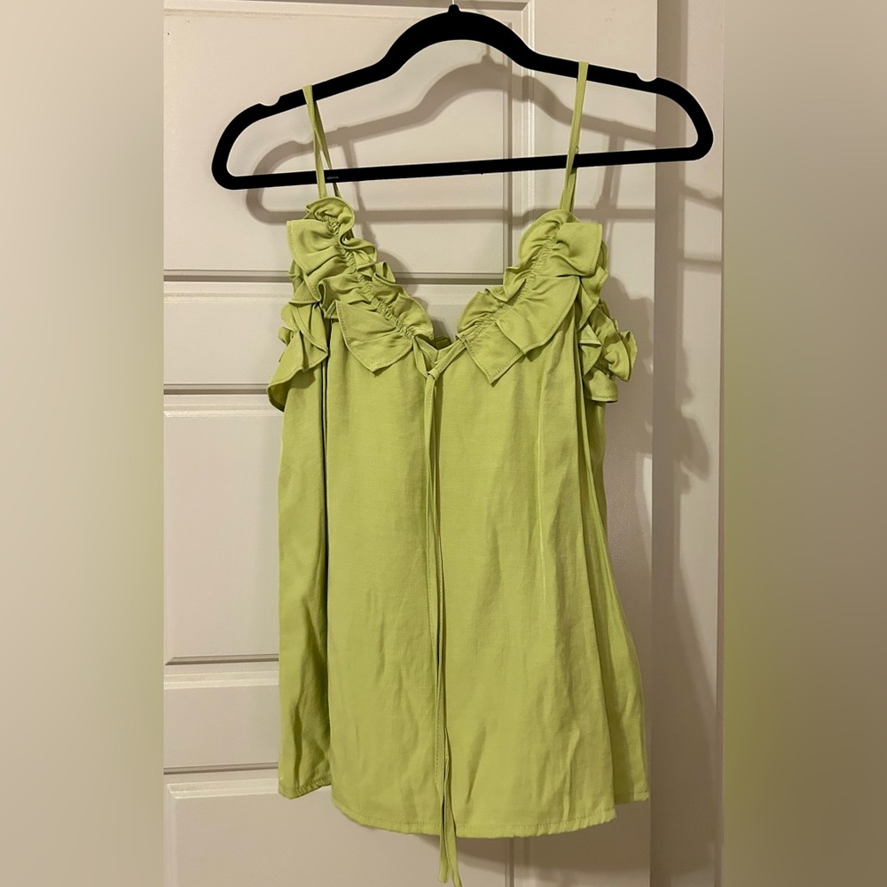 DO+BE Ruffle Top New W/O Tags Size S